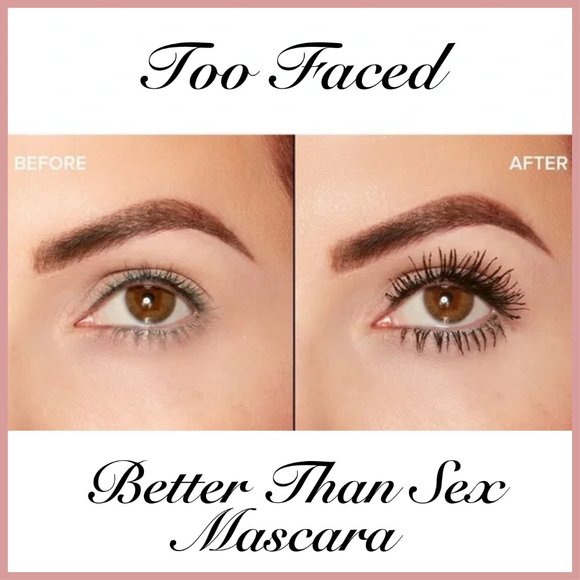 TOO FACED Better Than Sex Mascara Full Size - Black - New in Box  💋 - Picture 9 of 14